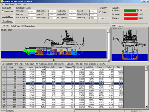 ship stability computer software